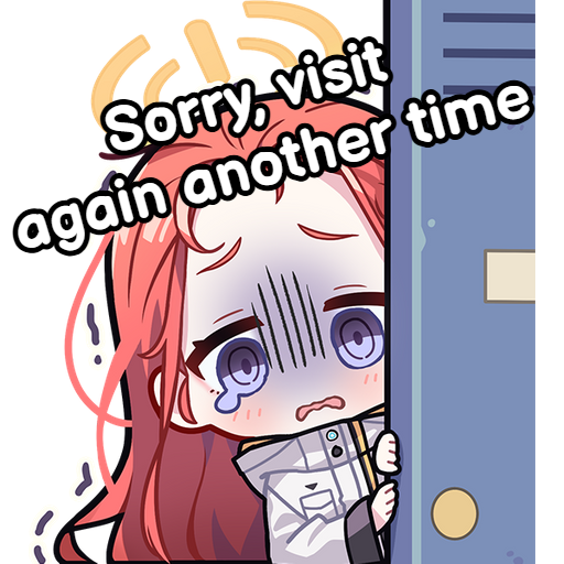 Sorry, visit again another time